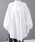 Drawstring Ruched Volume Blouse